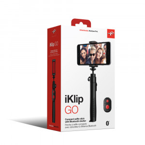 IK Multimedia iKlip GO selfie stick mit bluetooth-Verschluss 